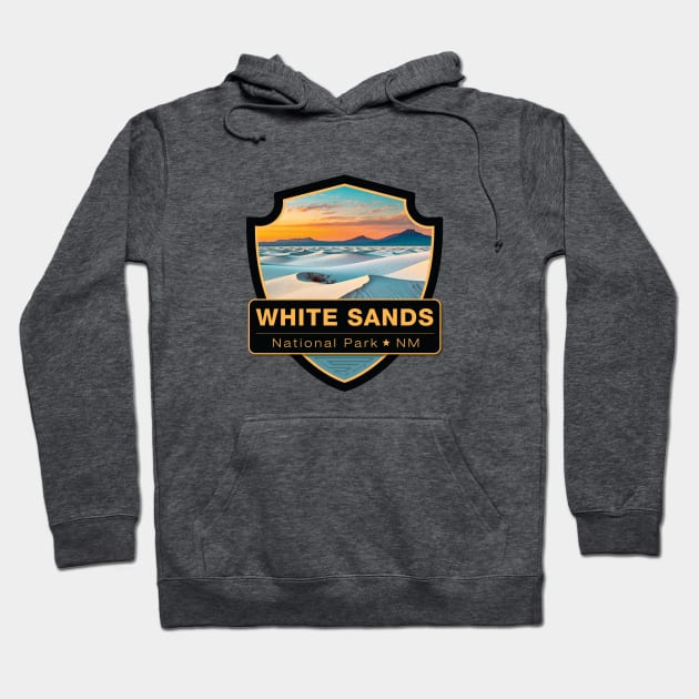 White Sands National Park Hoodie by Curious World